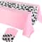 Pink Cowgirl Party Tablecloth Western Cowboy Table Cover for Rodeo Birthday Decor