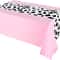 Pink Cowgirl Party Tablecloth Western Cowboy Table Cover for Rodeo Birthday Decor