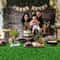 Premium Green Grass Party Table Cover Sports & Birthday Party Decorations
