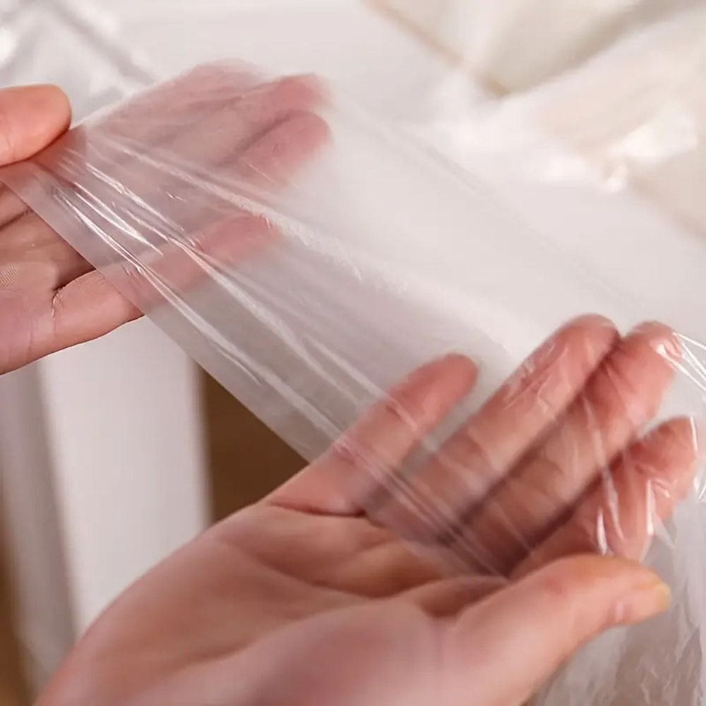 Thick Disposable Plastic Tablecloths Waterproof Oil Resistant Covers For Party And Banquet 3