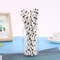 Paw Print Paper Straws Black and White Pet Theme Party Supplies Biodegradable Dog Birthday Decorations