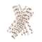 Paw Print Paper Straws Black and White Pet Theme Party Supplies Biodegradable Dog Birthday Decorations