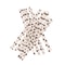 Paw Print Paper Straws Black and White Pet Theme Party Supplies Biodegradable Dog Birthday Decorations