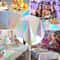 Holographic Party Table Cover For Birthday And Wedding Decor 3