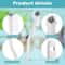 Kitchen Cleaning Brush Set Bottle Brush and Deep Clean Scrub Brush for Sinks and Juicers