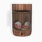 Wall Mounted Bottle Opener with Vintage Beer Cap Catcher Basket