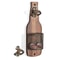 Wall Mounted Bottle Opener with Vintage Beer Cap Catcher Basket