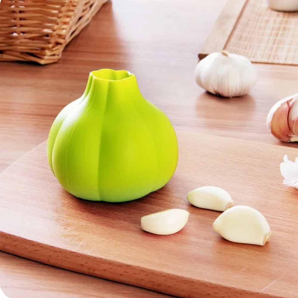 Silicone Garlic Peeler Ultra Soft Garlic Peeling Tool & Manual Garlic Skin Remover
