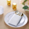 White Disposable Cutlery Napkins With Flatware Pocket