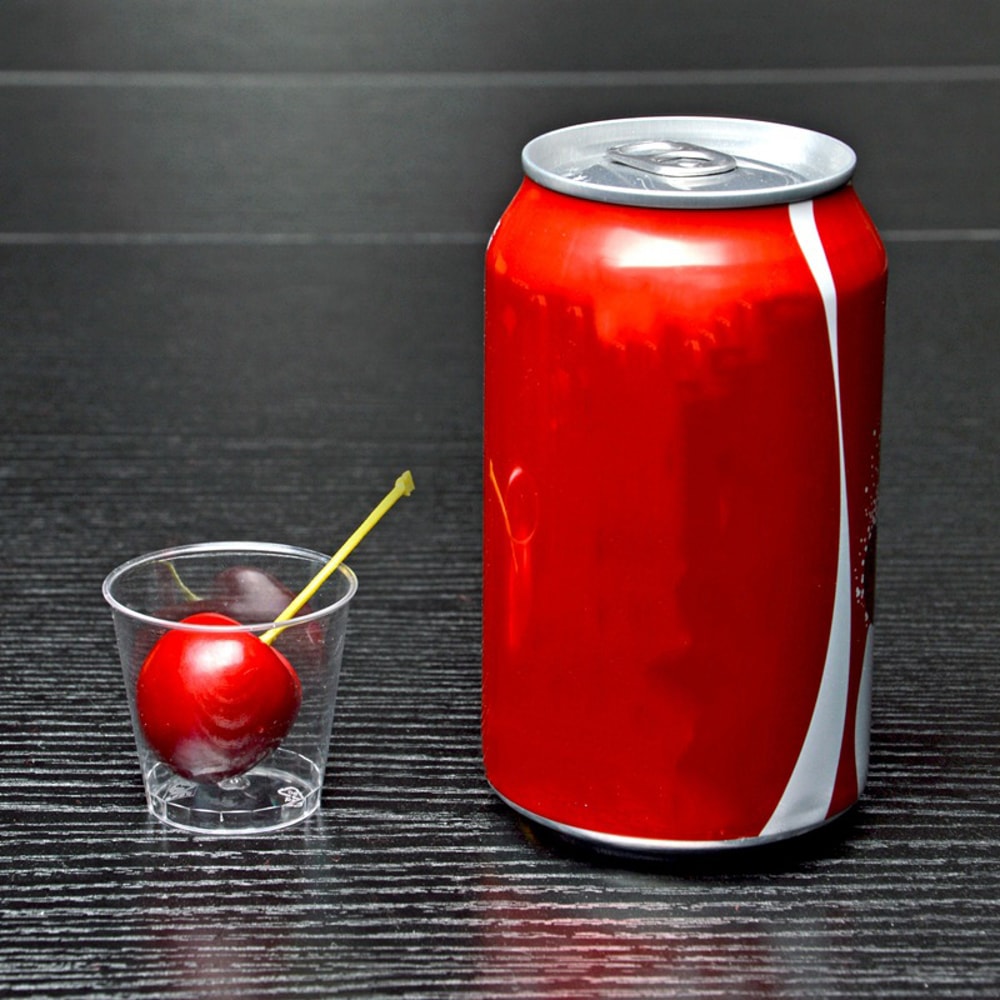 Premium Mini Shot Glasses Clear Plastic Disposable Party Cups