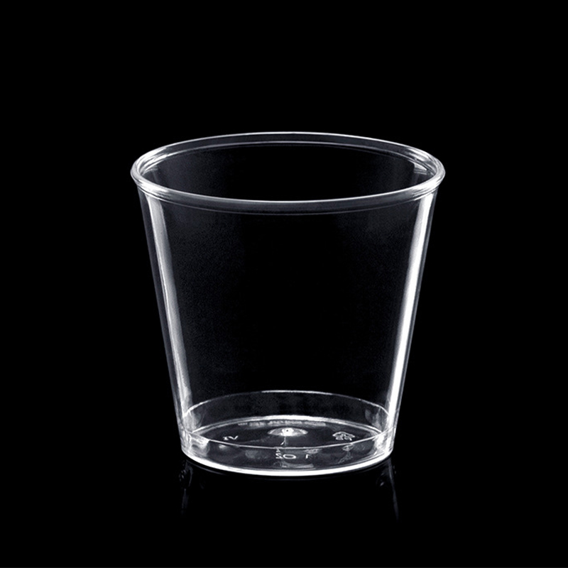 Premium Mini Shot Glasses Clear Plastic Disposable Party Cups