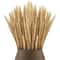 Natural Dried Wheat Stalks Bundle for Boho Farmhouse Decor and Wedding Centerpieces