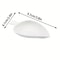 Leaf Disposable Appetizer Plates For Desserts Snacks And Party Serving 4