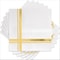 Black Gold Foil Disposable Party Napkins 2