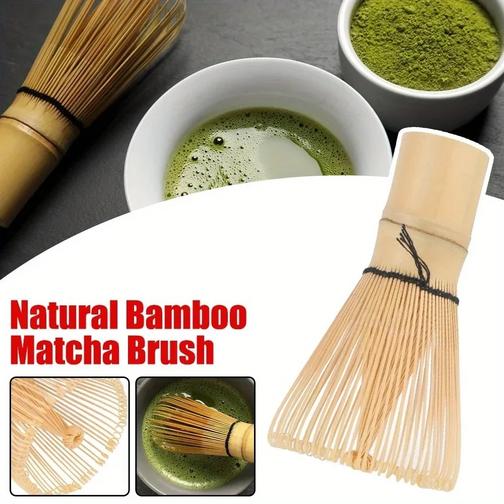 Bamboo Matcha Whisk Japanese Tea Tool Chasen for Frothy Green Tea Preparation