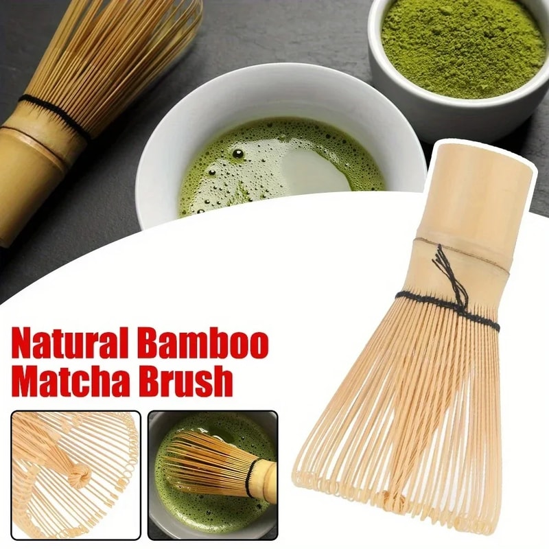 Bamboo Matcha Whisk Japanese Tea Tool Chasen for Frothy Green Tea Preparation