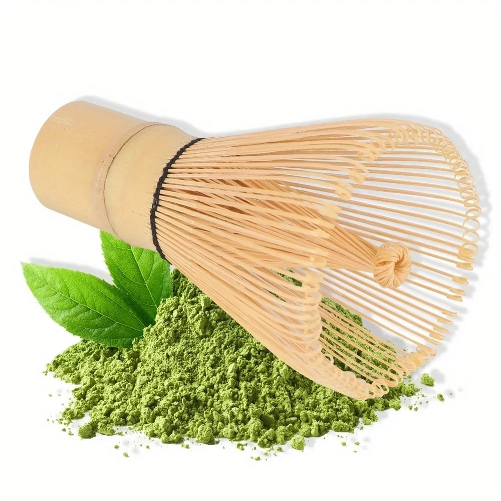 Bamboo Matcha Whisk Japanese Tea Tool Chasen for Frothy Green Tea Preparation