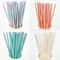 Biodegradable Decorative Disposable Drinking Straws For Weddings Birthdays 0