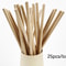 Biodegradable Decorative Disposable Drinking Straws For Weddings Birthdays 6