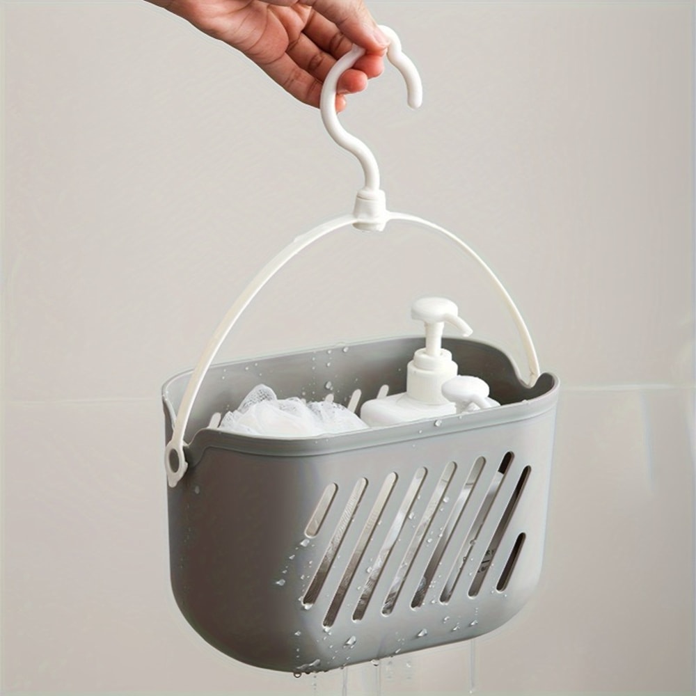 Space Saving Multi Purpose Hanging Storage Basket Organizer for Bathroom & Kitchen