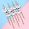 Unicorn Rainbow Disposable Straws for Birthday Party Tableware