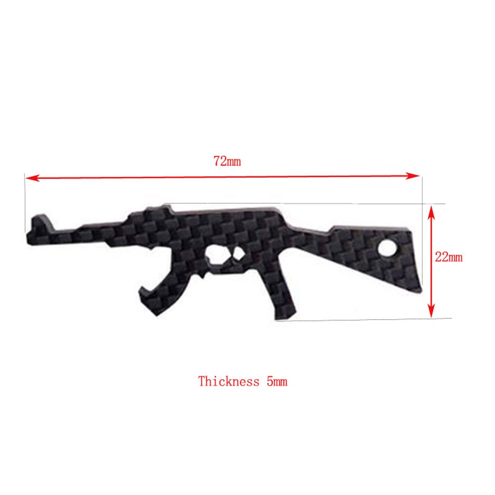 Carbon Fiber Tactical Beer Wine Bottle Opener 4