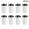 Premium Insulated Double Wall Takeaway Paper Coffee Cups With Lids 0