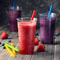Premium Colorful Disposable Straws Large Party Bar Accessories Pack 3