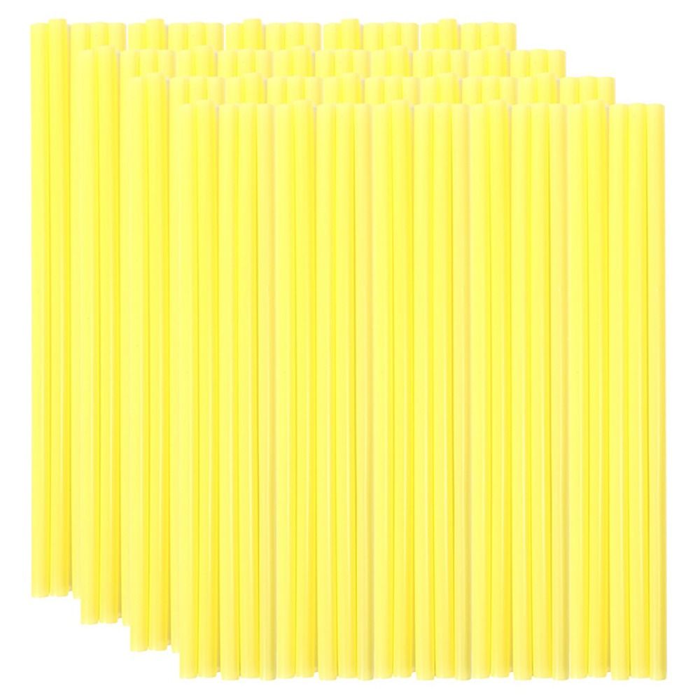 Premium Colorful Disposable Straws Large Party Bar Accessories Pack 5