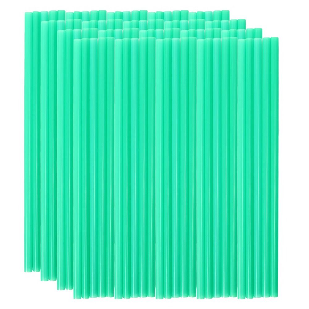 Premium Colorful Disposable Straws Large Party Bar Accessories Pack 6