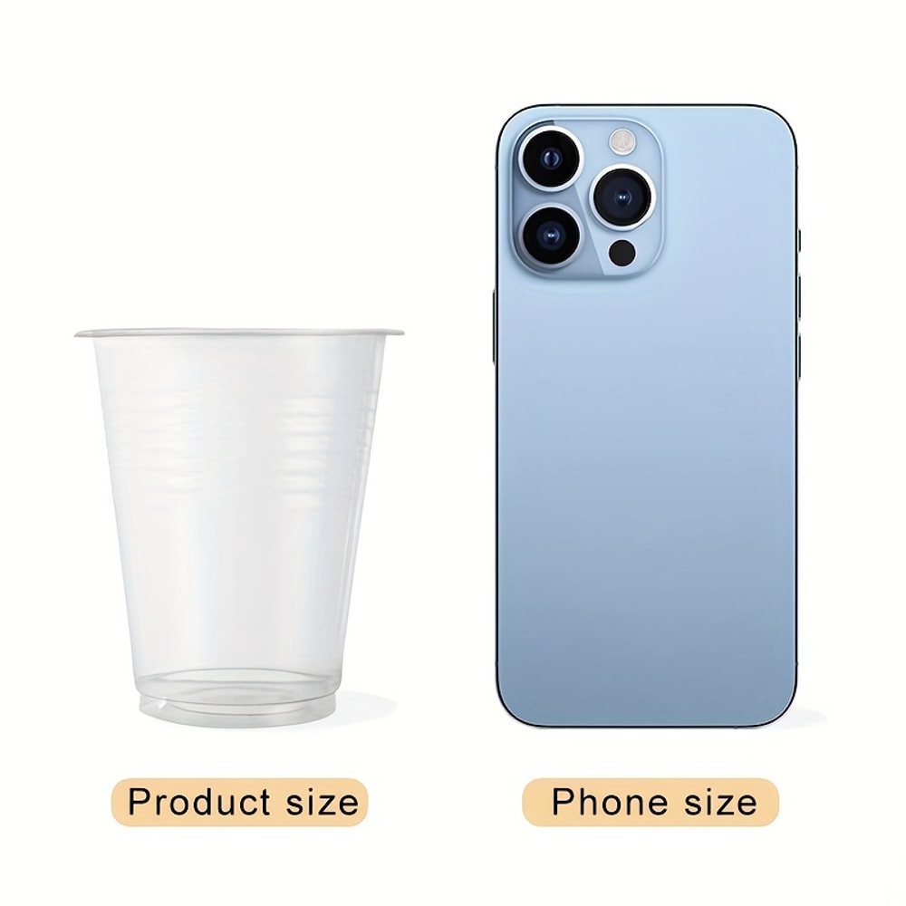 Premium Clear Disposable Plastic Party & Picnic Cups