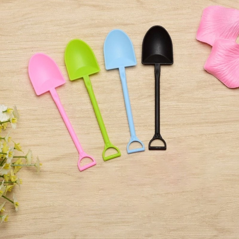 Disposable Dessert Spoons Durable Mini Tasting Spoons For Pudding Yogurt Party Use 2