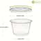 Premium Disposable Plastic Bowl With Lid Leak Resistant Soup Meal Container 5