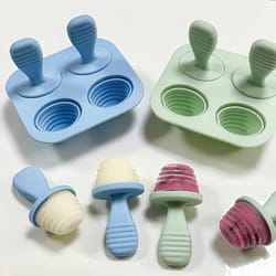silicone ice cream & breast milk popsicle maker for homemade treats