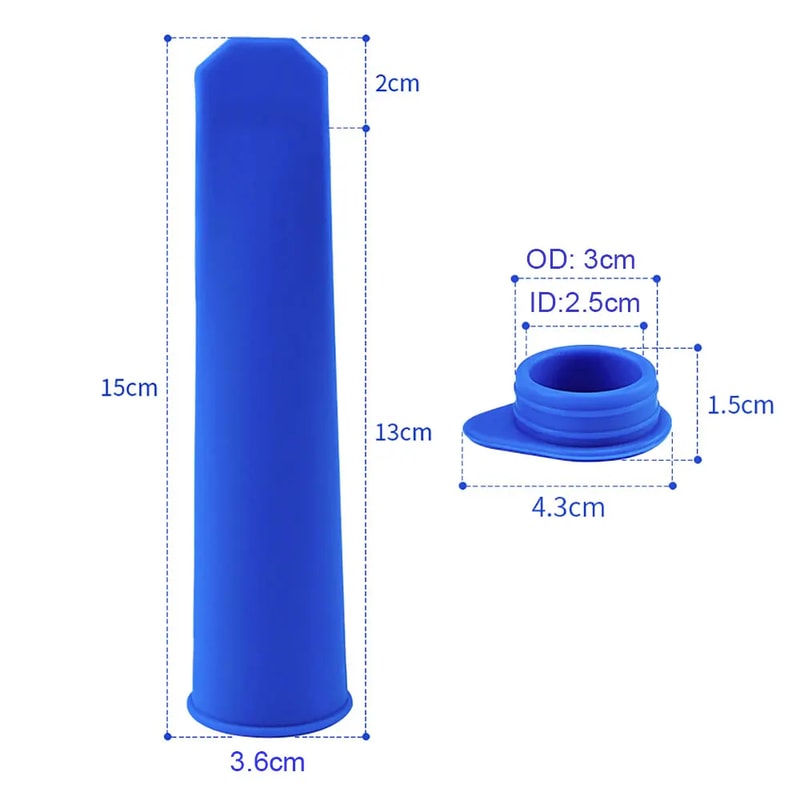 Silicone Popsicle Maker Mould Food Grade Ice Pop Mould For Homemade Frozen Treats 9