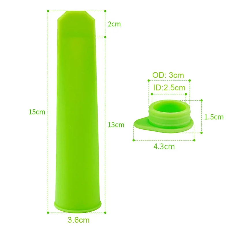 Silicone Popsicle Maker Mould Food Grade Ice Pop Mould For Homemade Frozen Treats 6