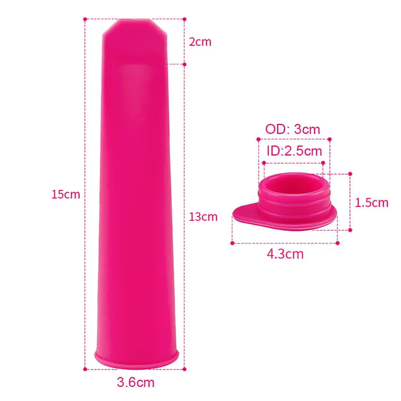 Silicone Popsicle Maker Mould Food Grade Ice Pop Mould For Homemade Frozen Treats 7