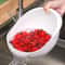 Multifunction Kitchen Rice Vegetable Strainer Colander With Handles 1