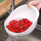 Multifunction Kitchen Rice Vegetable Strainer Colander With Handles 1