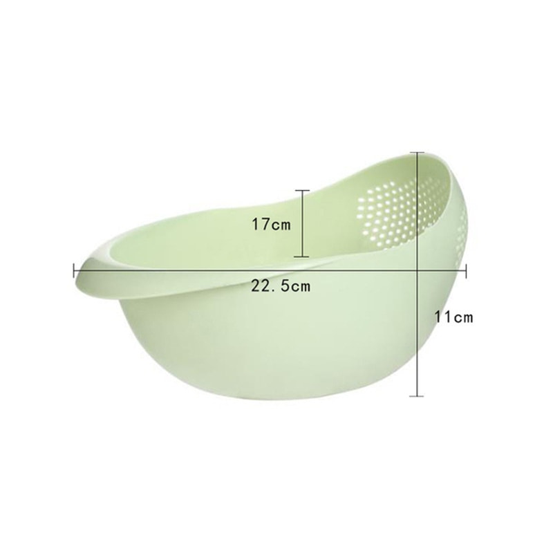 Multifunction Kitchen Rice Vegetable Strainer Colander With Handles 5