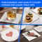 Elegant Disposable Cocktail Napkins Linen Feel Wedding Party Beverage Napkins 2