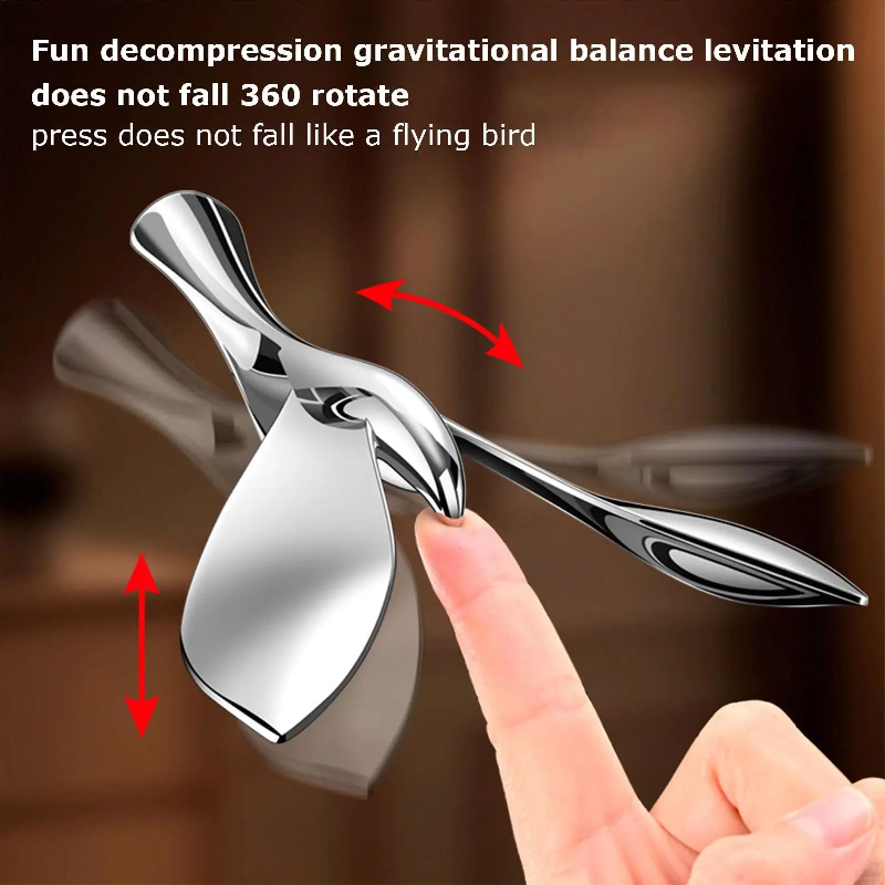 Artisan Balancing Bird Bottle Opener Floating Bar & Kitchen Decor Tool