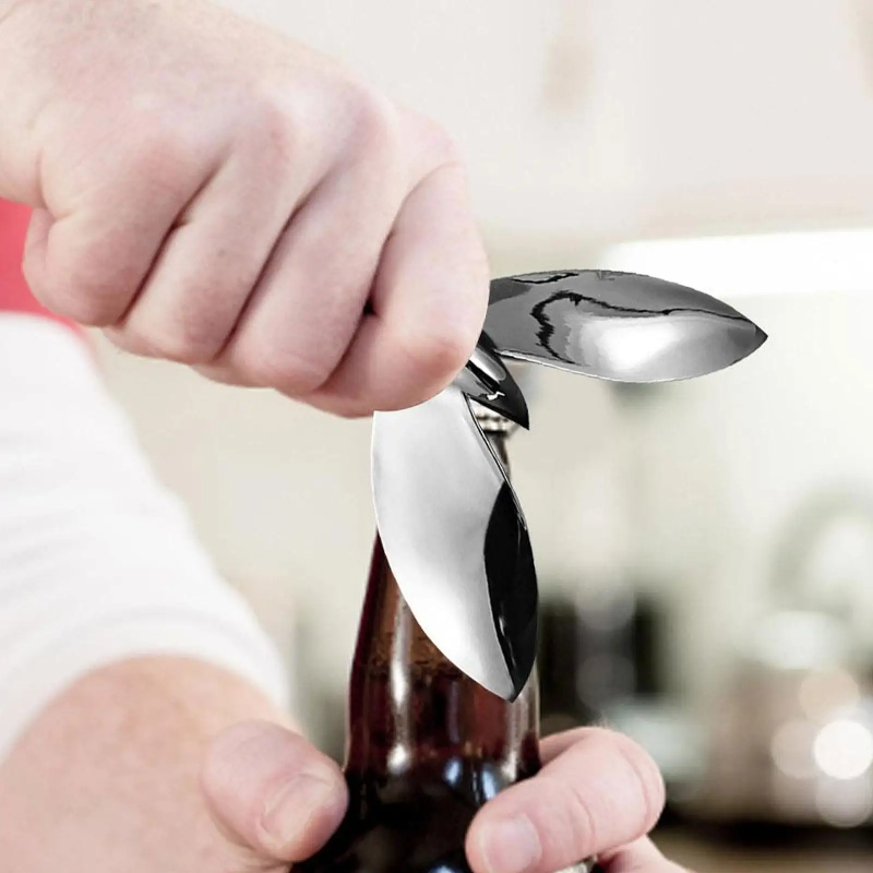 Artisan Balancing Bird Bottle Opener Floating Bar & Kitchen Decor Tool