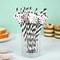 Cow Print Straws for Farm Birthday Party Supplies and Barnyard Decor