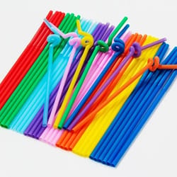 bulk plastic party & cocktail straws for weddings, events & everyday beverages