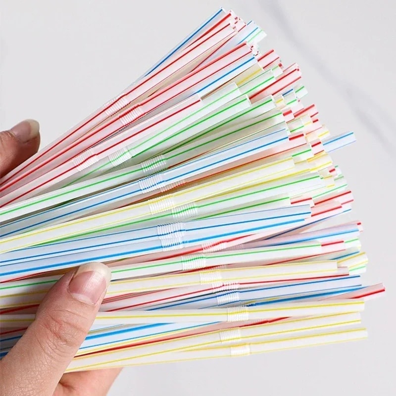 Bulk Plastic Party Cocktail Straws For Weddings Events Everyday Beverages 2
