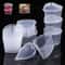 Heart Shaped Disposable Sauce Cups Premium Takeaway Condiment Containers 0