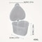 Heart Shaped Disposable Sauce Cups Premium Takeaway Condiment Containers 2