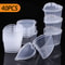 Heart Shaped Disposable Sauce Cups Premium Takeaway Condiment Containers 6