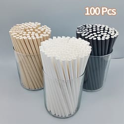 premium eco kraft paper straws for party & wedding drinks